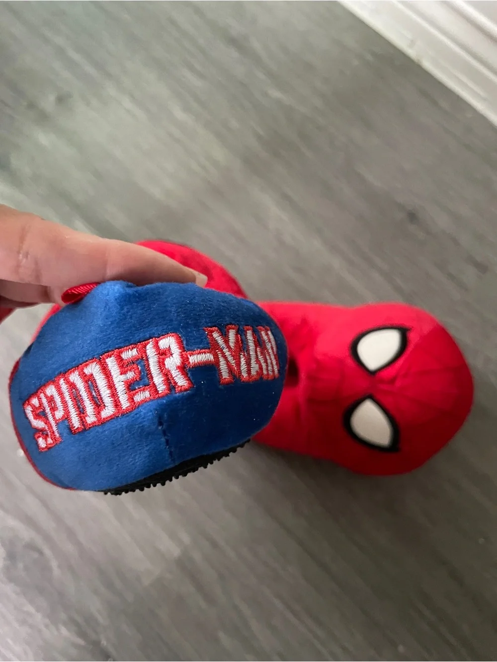 Spider-Man Kids Slippers - Red & Blue